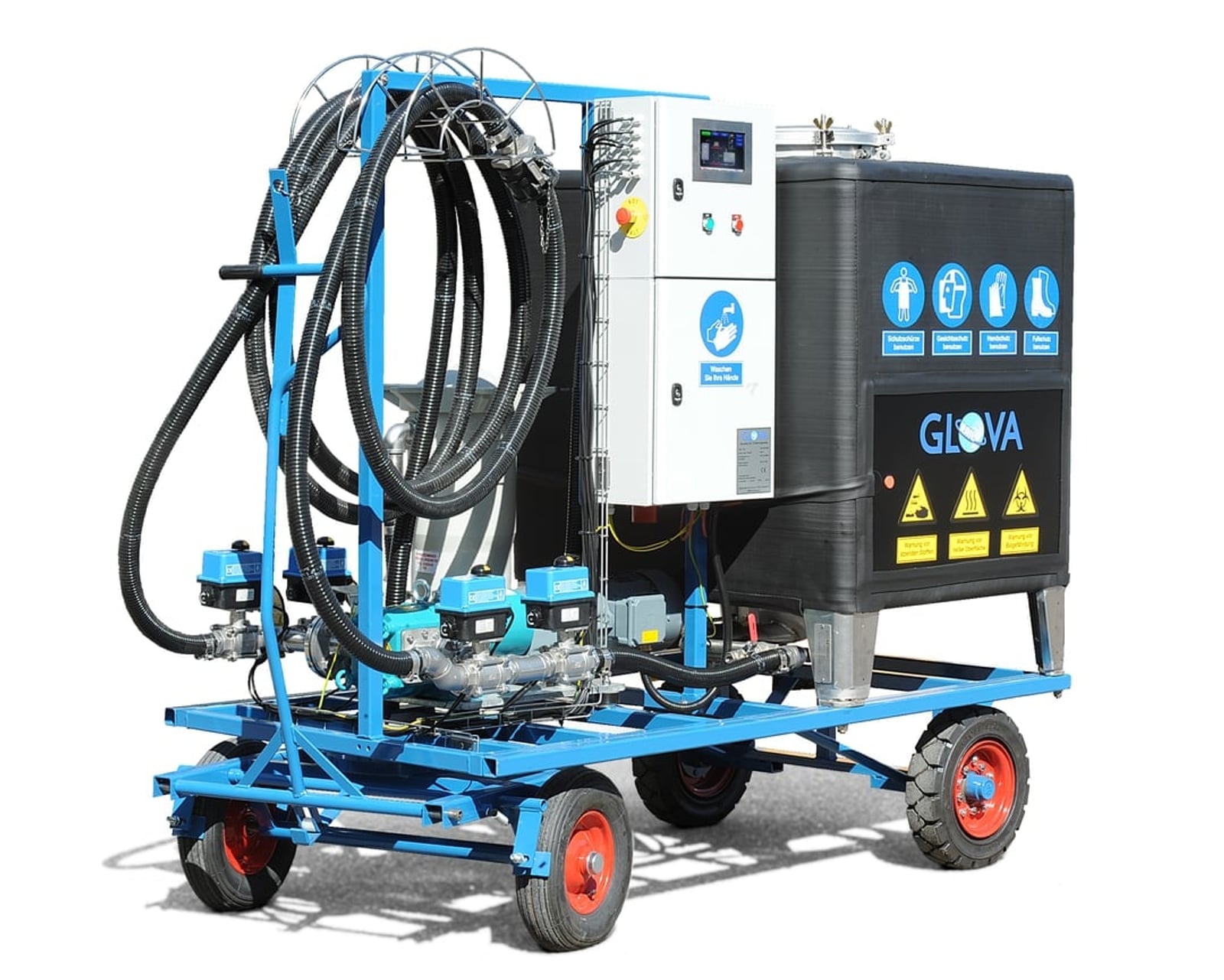 Cleaning Rig Accessories for toilet systems - Glova Rail